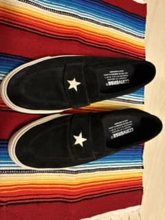 美品◎CONVERSE ADDICT ONE STAR ローファー ブラック27のサムネイル