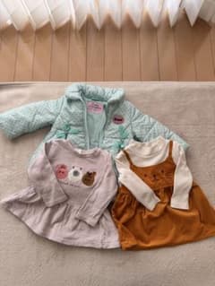 ベビー服　トップス　80サイズ まとめ売り　女の子のサムネイル