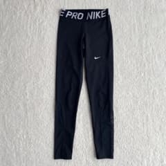 ナイキ DRI-FIT スポーツレギンス ロゴ ウエストゴム ストレッチ M 黒