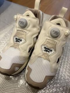 【美品】Reebok インスタポンプ ホワイト/ベージュのサムネイル