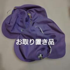 日よけ付きカラー帽子 藤色 2個セットのサムネイル
