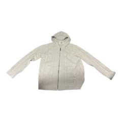 ニットパーカー