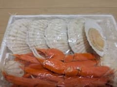 食品サンプル（ズワイガニとホタテ)のサムネイル