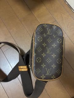 【あんしん鑑定可】ルイヴィトン モノグラム ガンジュ ボディバッグ 保存袋付 LOUIS VUITTON モノグラム ボディバッグ ポシェットガンジュ - メルカリ