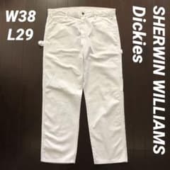 Dickies Sherwin Williams ペインターパンツ W38 白