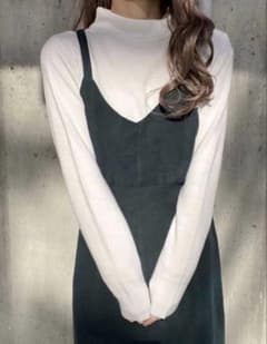 グレイル　2Wayフロントスリットジャンパースカート