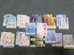 [리제로] Weiss Schwarz 에밀리아 SR 세트