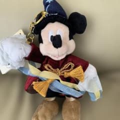 ディズニーストア ファンタジア ぬいぐるみキーチェーン ミッキー