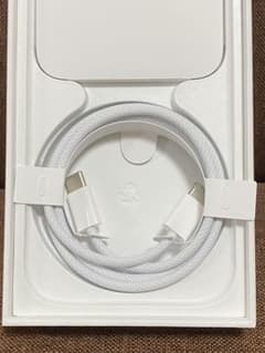 [신품 미사용] Apple 순정 USB-C 충전 케이블 뜨개질 타입