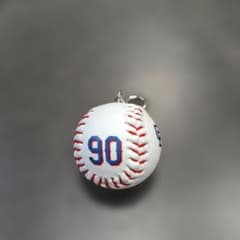 中日ドラゴンズ ボール型キーホルダー 背番号90 松山晋也 - メルカリ