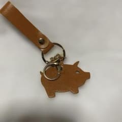 豚モチーフ バッグチャーム キーホルダーのサムネイル