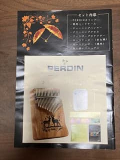 PERDIN カリンバ 鹿デザインのサムネイル