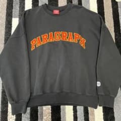 パラグラフ　Paragraph トレーナー　黒のサムネイル
