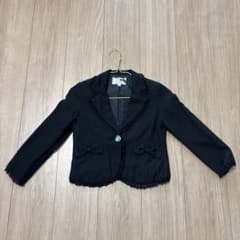 anyFAM キッズ フォーマル ジャケット 120 ブラックのサムネイル