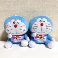 ドラえもん赤いほっぺマスコット バースデーVer. 2点セット