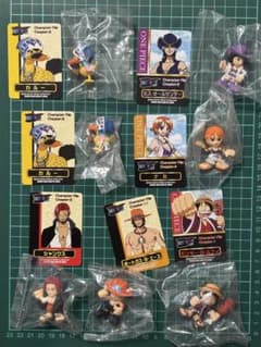 ワンピース キャラクターフィギュア 6種(7体)セット - メルカリ