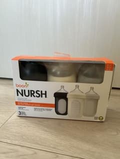 新品未使用　boon NURSH 哺乳瓶 3本セットのサムネイル