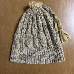 grace hats ニット帽 ビーニー ベージュ系のサムネイル