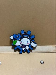Splatoon 2 Sanrio Cinnamoroll Rubber Keychain