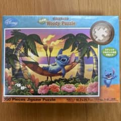 【廃版品・未開封】ディズニー スティッチ ウッディパズル 300ピース 木箱入りのサムネイル