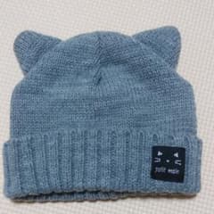■yuzu様専用■プティマイン　ネコ耳ニット帽　５０センチのサムネイル