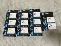 HP712 HP712B 純正インク 11個セット - メルカリ