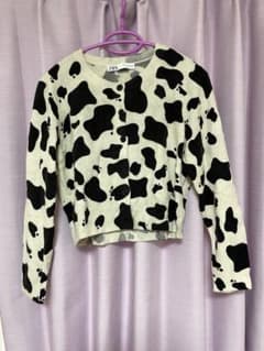 牛柄　ZARA  カーディガンのサムネイル