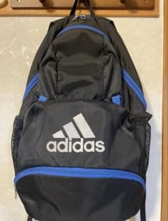 adidas ボールバッグ リュック ブラック ブルーのサムネイル