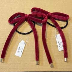 【最終値下げ】Lattice アクセサリー 赤リボン 2つセットのサムネイル