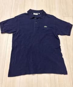 LACOSTE ラコステ ポロシャツ ネイビー 半袖　M