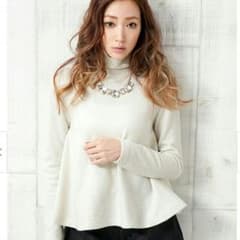 【JJコラボ】fifthの裾フレアタートルニットのサムネイル