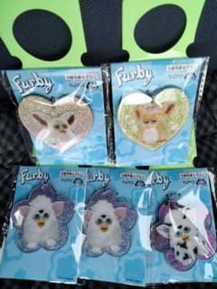 ファービー レトロファービー キラキラ アクリルキーホルダー