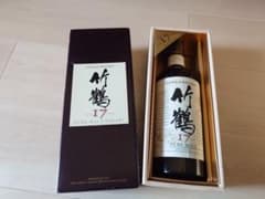 NIKKA WHISKY 竹鶴 17年 ピュアモルト 箱付き - メルカリ