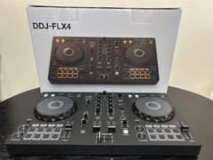 Pioneer DJ DDJ-FLX4 コントローラー スピーカーヘッドフォン付のサムネイル