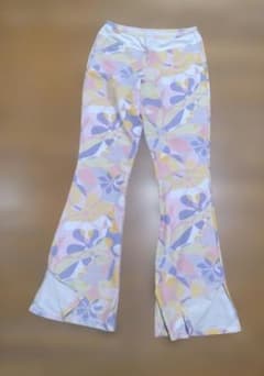レディース PERSON'S active wear 花柄ヨガパンツのサムネイル