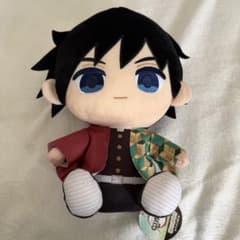 鬼滅の刃 冨岡義勇 ぬいぷりけ おすわりBIGぬいぐるみ - メルカリ