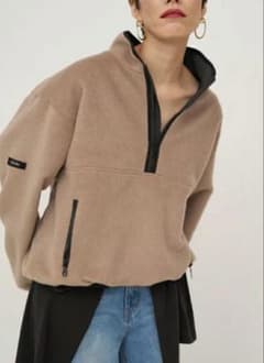 yenn SHAGGY HALF ZIP JK /Y254-41126-3 - メルカリ