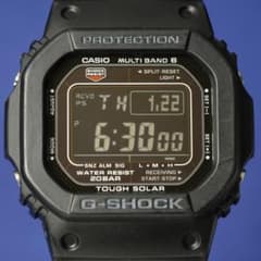 良品】G-SHOCK GW-M5610U ブラック 電波ソーラー(252) - メルカリ