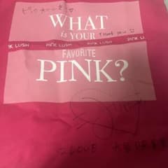 =LOVE 大谷映美里 サイン入り PINK LUSH トートバッグのサムネイル