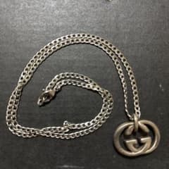 GUCCI インターロッキングG ネックレス シルバーのサムネイル