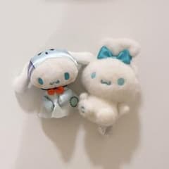 シナモロール ミルキーボア みみむすび　マスコット　3個① シナモロール ミルキーボア みみむすびマスコット – プライズハウス