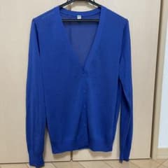 UNIQLO ユニクロ カーディガン BLUEのサムネイル