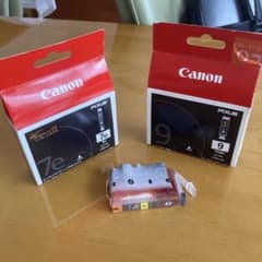 Canon PIXUS 7e 9 7yインクカートリッジ 3個セット 未使用品のサムネイル