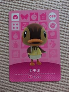 とびだせどうぶつの森 amiiboカード カモミのサムネイル