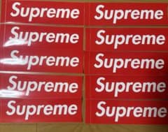 Supreme ボックスロゴ ステッカー 10枚セットのサムネイル
