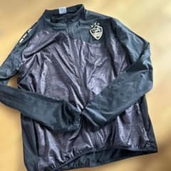 ATHLETA ジップアップジャージ ブラックandゴールド サイズXLサイズのサムネイル