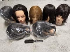 美容師国家試験 カットウィッグ マネキンヘッド7体 新品 美容師国家試験 カットウィッグ マネキンヘッド7体 新品 - メルカリ