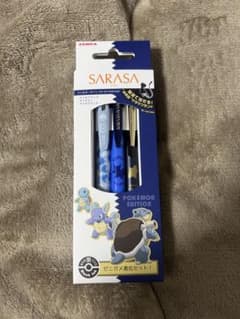 [신품 미사용] 포켓몬 SARASA 사라사 제니가메 진화 세트