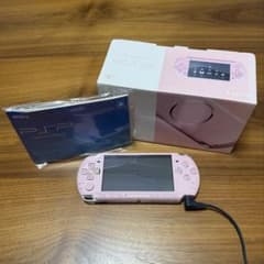 PSP3000ブロッサムピンク本体 箱・取扱説明書付きのサムネイル
