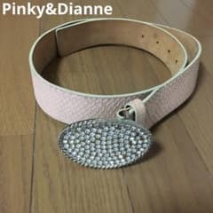Pinky & Dianne 여성 벨트 핑크
